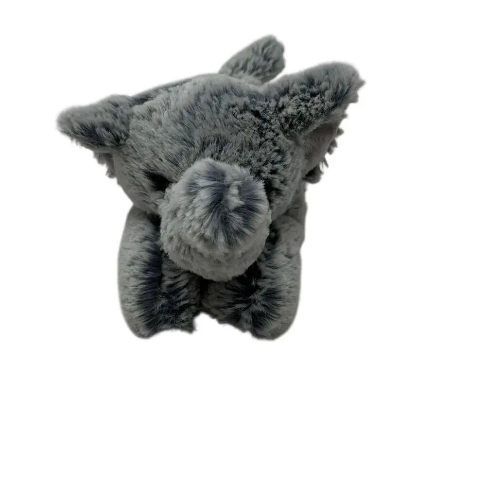 Aurora‎ Gray Elephant Plush Stuffed Animal Soft Mini Toy Beanbag Pellets Cute